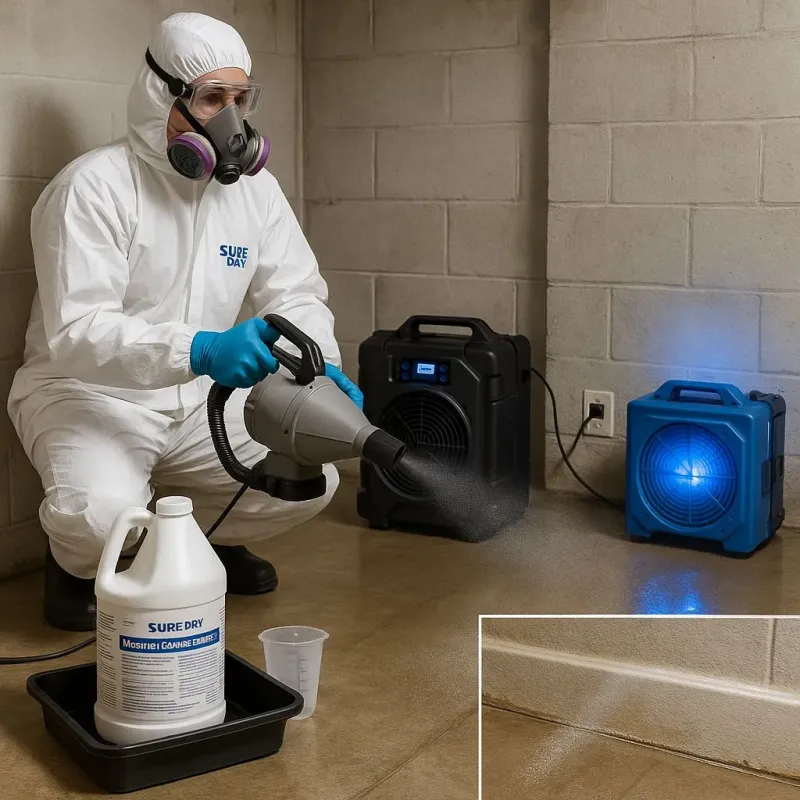 Sanitization and Odor Removal process in Grantsville, WV